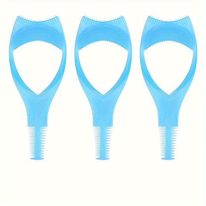 1/3/5 Pcs Eyelash Makeup Auxiliary Tool Upper Lower Eye Lash Mascara Guard Applicator Guide Helper With Eyelash Comb For Makeup